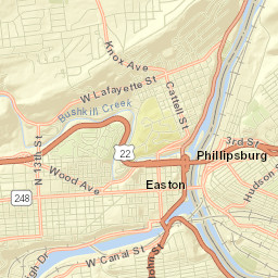 Easton Street Map