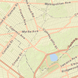 Ridgewood Street Map