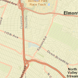 Cambria Heights Street Map