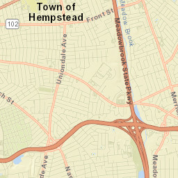 Uniondale Street Map