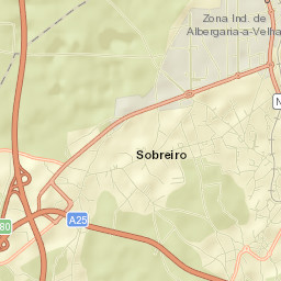 Albergaria-a-Velha Street Map