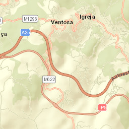 Vouzela Street Map