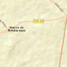 Narros de Matalayegua Street Map