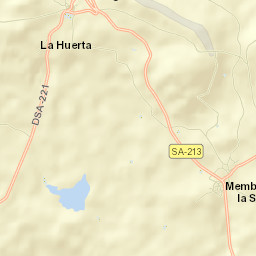 Membribe de la Sierra Street Map