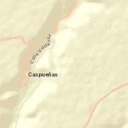 Caspueñas Street Map
