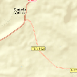 Cañada Vellida Street Map