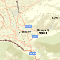 Gragnano Street Map