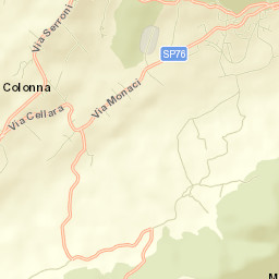 Malche-Santa Croce-Serroni Street Map