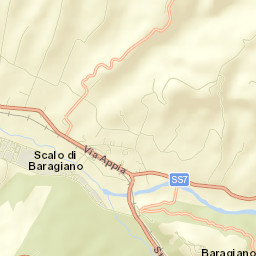 Scalo di Baragiano Street Map