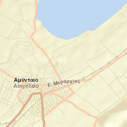 Amýntaio Street Map