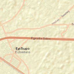 Diavatá Street Map