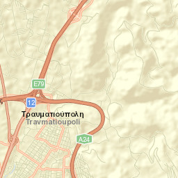 Efkarpía Street Map