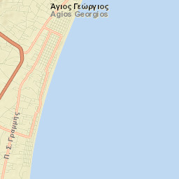 Néa Vrasná Street Map