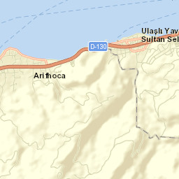 Ulaşlı Street Map