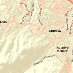İhsaniye Street Map