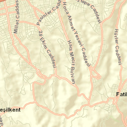 Yuvacık Street Map