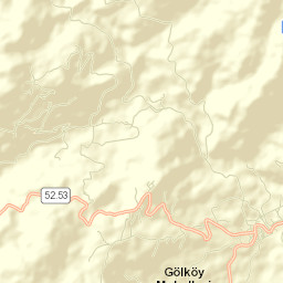Gölköy İlçesi Street Map
