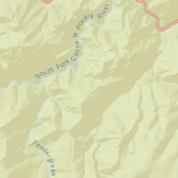 Larimer County Street Map