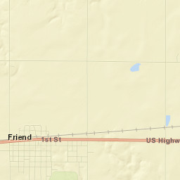 Friend Street Map