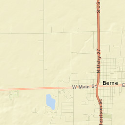 Berne Street Map