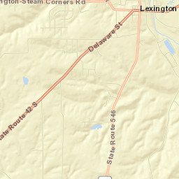 Lexington Street Map
