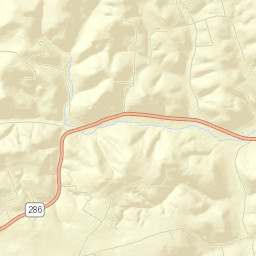 Indiana County Street Map