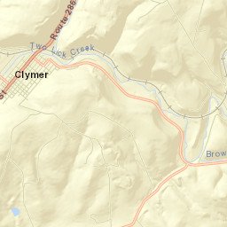 Clymer Street Map