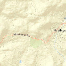 Hastings Street Map