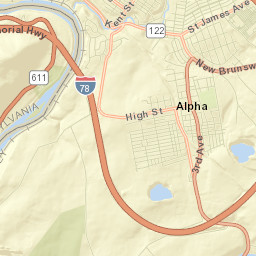 Alpha Street Map