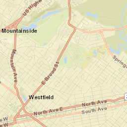 Garwood Street Map