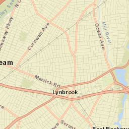 Lynbrook Street Map