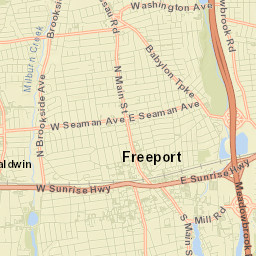Roosevelt Street Map