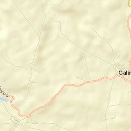 Galinduste Street Map