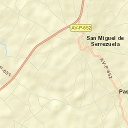 San Miguel de Serrezuela Street Map