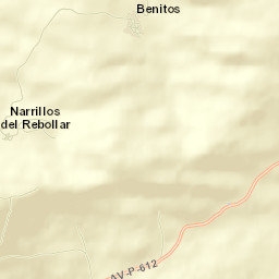 Narrillos del Rebollar Street Map