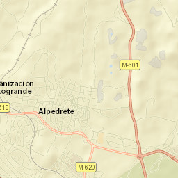 Alpedrete Street Map