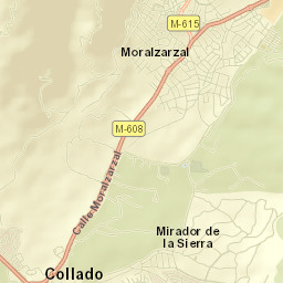Moralzarzal Street Map