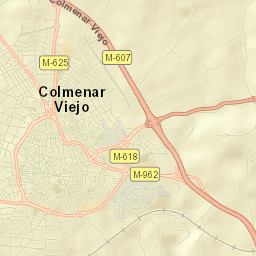 Colmenar Viejo Street Map