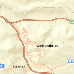 Codrongianos Street Map