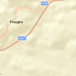 Ploaghe Street Map