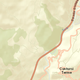 Contursi Terme Street Map