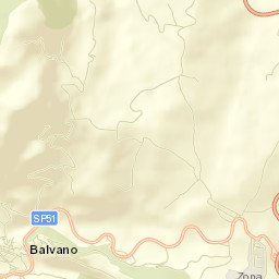 Balvano Street Map
