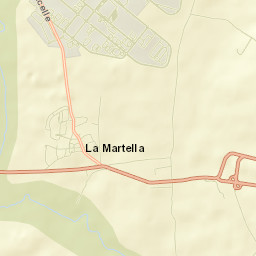 La Martella Street Map