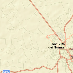 San Vito dei Normanni Street Map