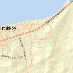 Çiftlikköy Street Map