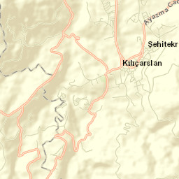 Bahçecik Street Map