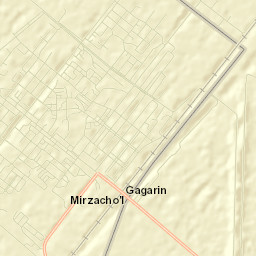 Gagarin Street Map