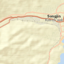 Kimch’aek-si Street Map