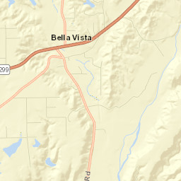 Bella Vista Street Map