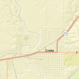 741 Hawthorne Avenue, Crete, NE 68333 Street Map